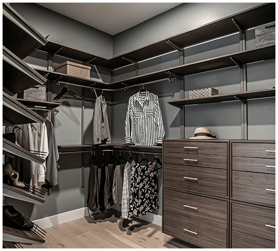 remove stress from a crammed closet working with a closet designer in las vegas